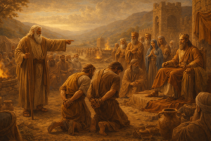 Casal é condenado à morte após prática secreta de rituais estrangeiros em meio ao acampamento